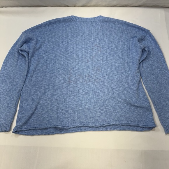 LILLY PULITZER Womens Sz L Pippy Sweater Blue Peri Sun Sand Sea NWOT $138 Preppy - Picture 7 of 13